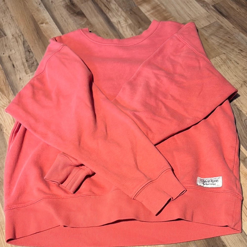 Calvin Klein Pink Crew Neck Sweater